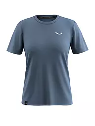 SALEWA | T-shirt de sport Femme Eagle Nature | Bleu foncé