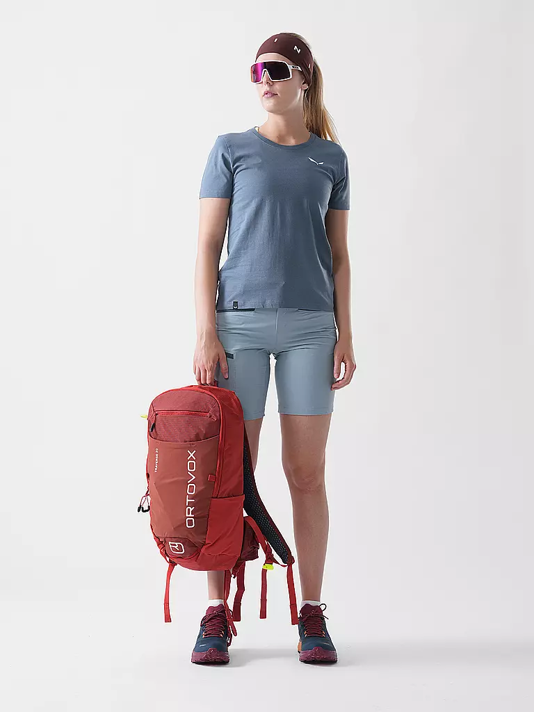 SALEWA | T-shirt de sport Femme Eagle Nature | Bleu foncé