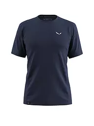 SALEWA | T-shirt de sport homme      Homme     Couches de base et T-shirts     T-shirts Puez Melange Dry'Ton | Bleu foncé