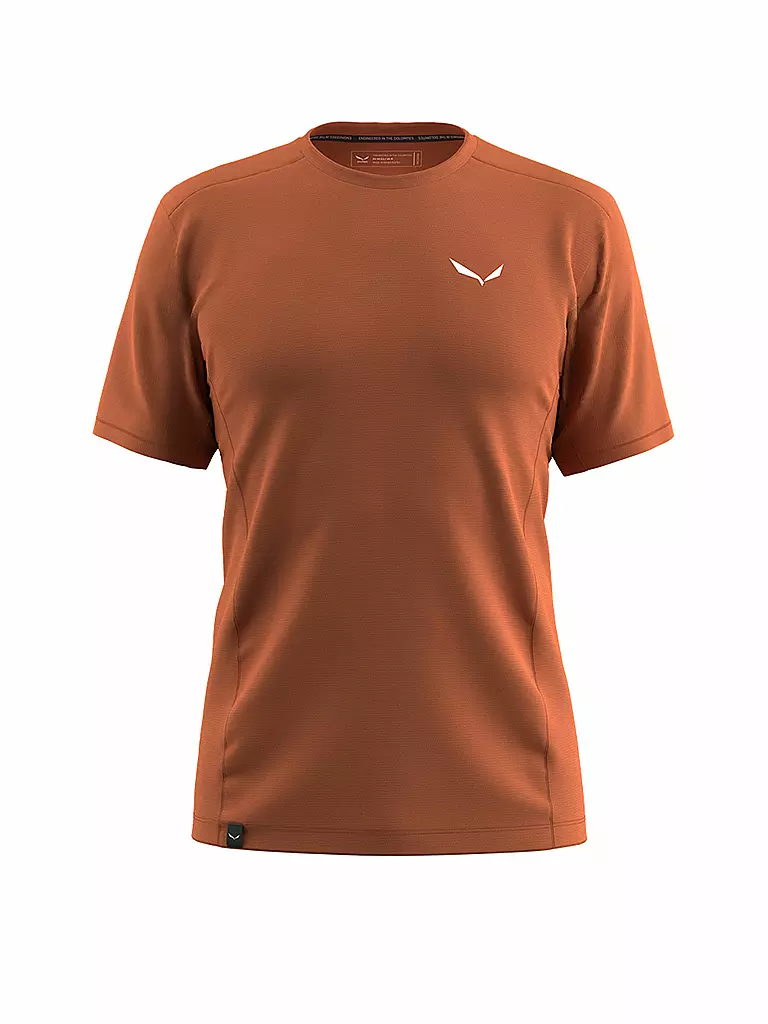 SALEWA | T-shirt de sport homme      Homme     Couches de base et T-shirts     T-shirts Puez Melange Dry'Ton | Orange