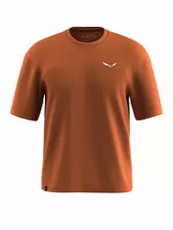 SALEWA | T-shirt de sport homme Eagle Sunset Loose | Orange