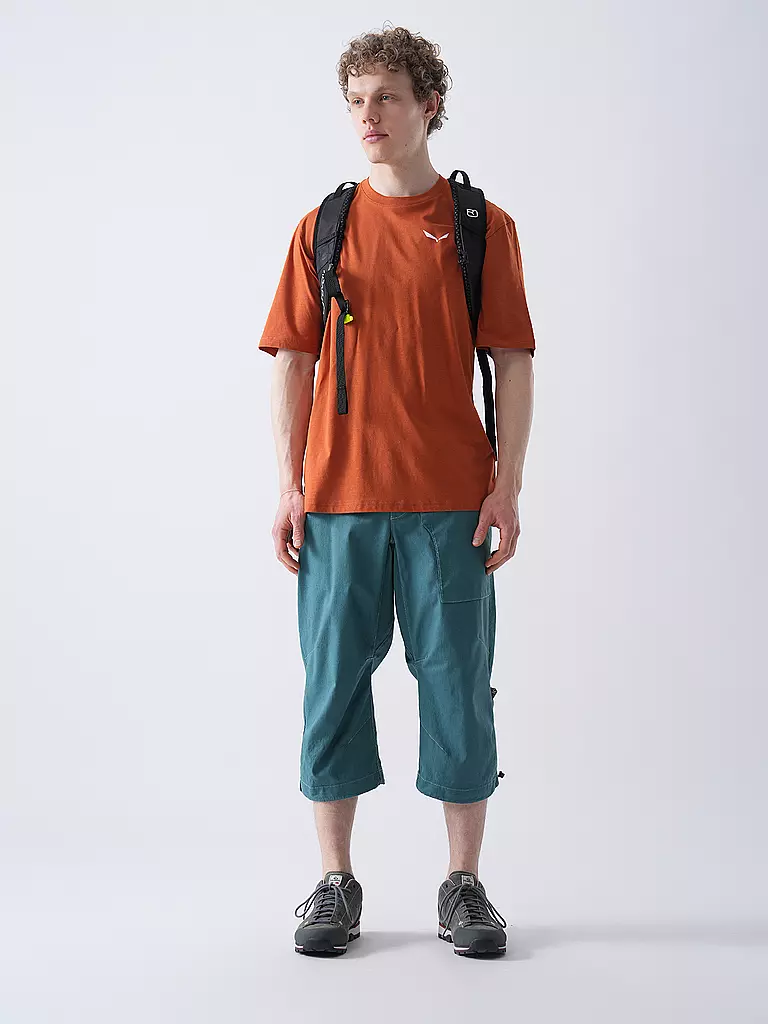 SALEWA | T-shirt de sport homme Eagle Sunset Loose | Orange