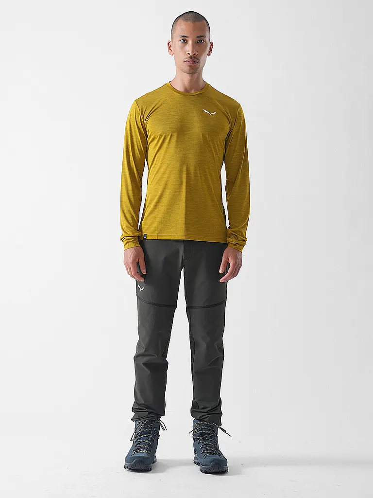 SALEWA | T-shirt de sport homme Puez Melange Dry'Ton | Or