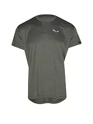 SALEWA | T-shirt de sport homme Puez Melange Dry | Olive