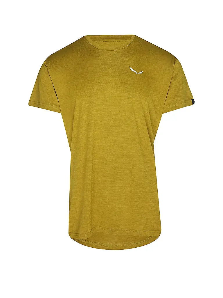 SALEWA | T-shirt de sport homme Puez Melange Dry | Or