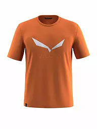 SALEWA | T-shirt de sport homme Solidlogo Dri-Release® | Orange