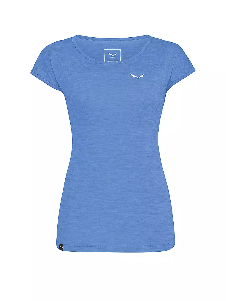 SALEWA | T-shirt fonctionnel pour femme Puez Melange Dry | Bleu clair