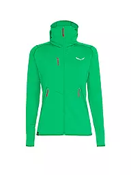 SALEWA | Veste à capuche femme Agner Hybrid Polarlite Durastretch | Vert
