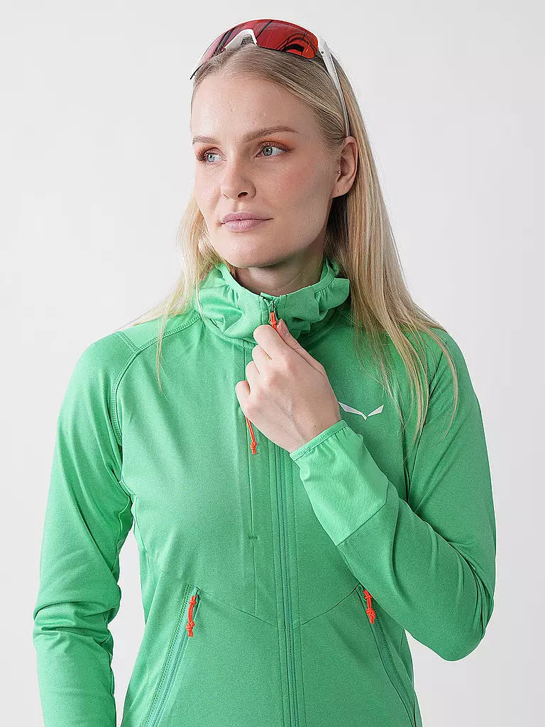 SALEWA | Veste à capuche femme Agner Hybrid Polarlite Durastretch |