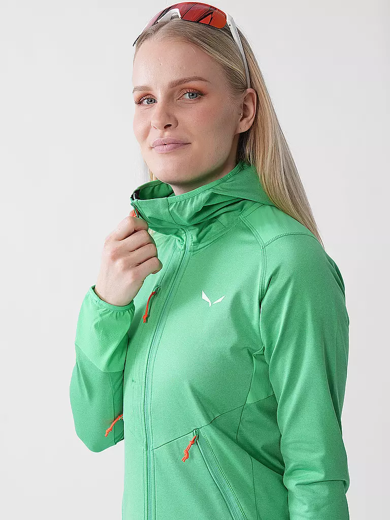 SALEWA | Veste à capuche femme Agner Hybrid Polarlite Durastretch |