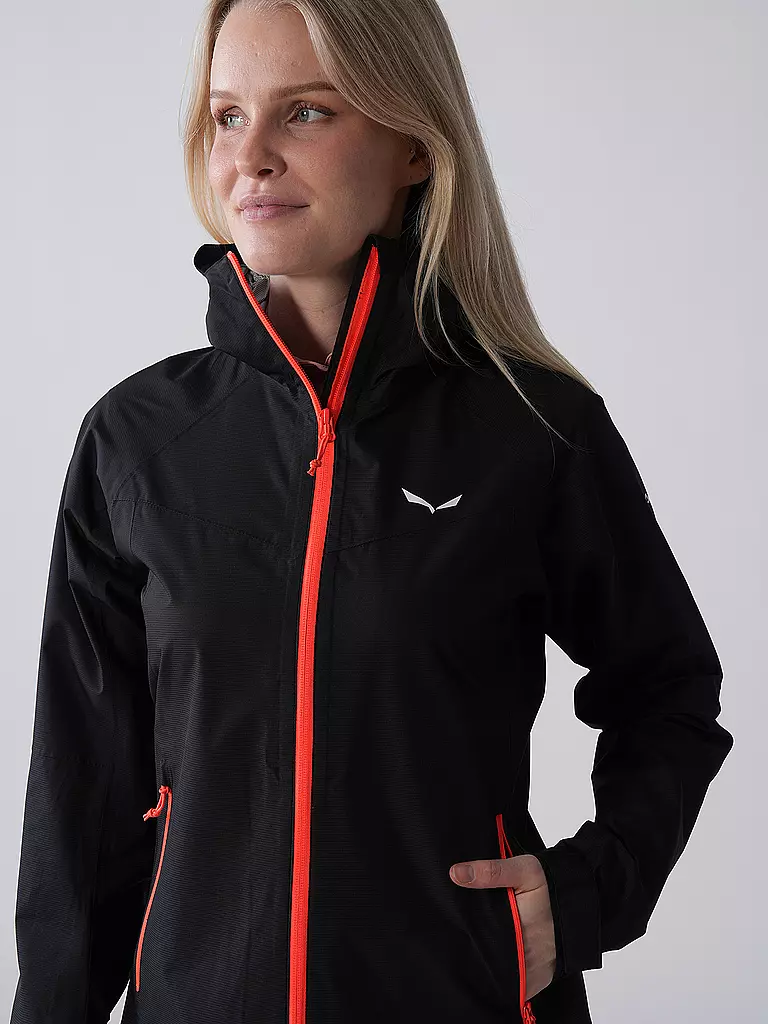 SALEWA | Veste de randonnée femme Puez (Aqua 3) PTX à capuche |