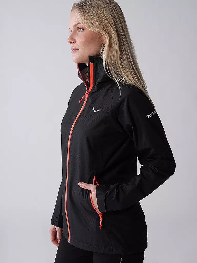 SALEWA | Veste de randonnée femme Puez (Aqua 3) PTX à capuche |