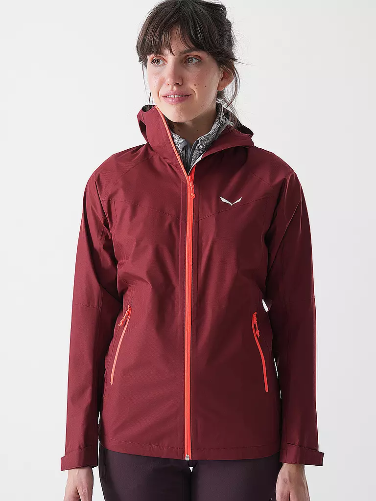 SALEWA | Veste de randonnée femme Puez Aqua Powertex à capuche |