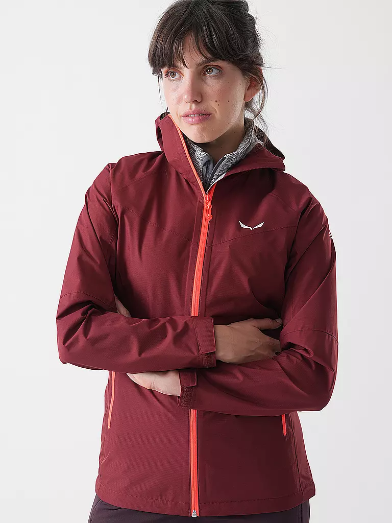SALEWA | Veste de randonnée femme Puez Aqua Powertex à capuche |