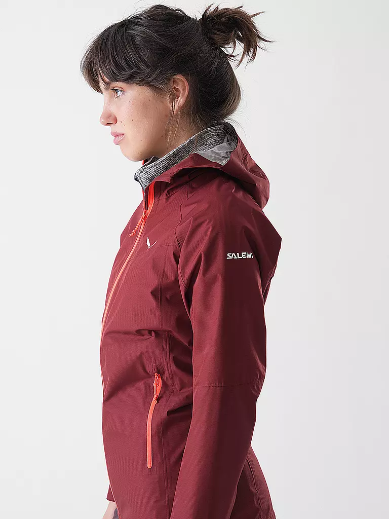 SALEWA | Veste de randonnée femme Puez Aqua Powertex à capuche |