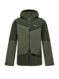 SALEWA | Veste de randonnée homme Puez 2L Gore-Tex® à capuche | Olive