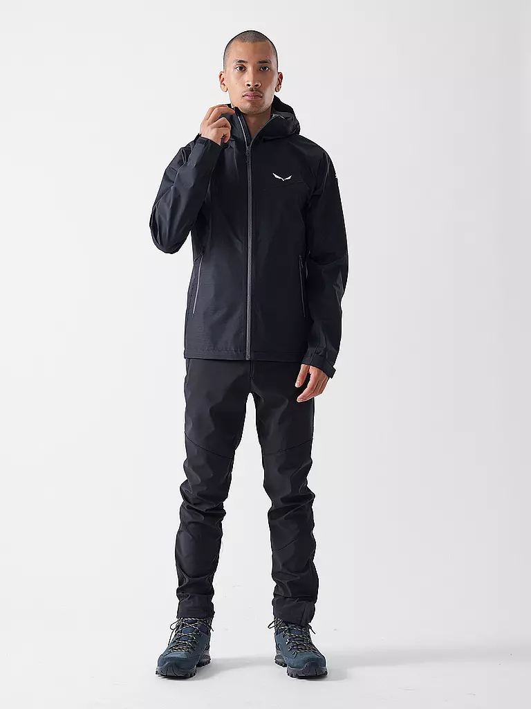 SALEWA | Veste de randonnée homme Puez Aqua 3 Powertex | Noir