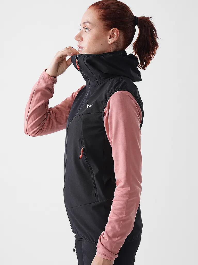 SALEWA | Veste de randonnée pour femme Sella Durastretch à capuche |