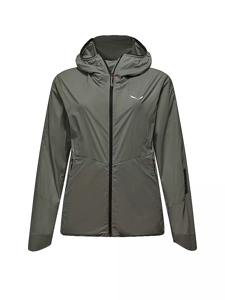 SALEWA | Veste Femme Pedroc Wind Hoodie | Olive