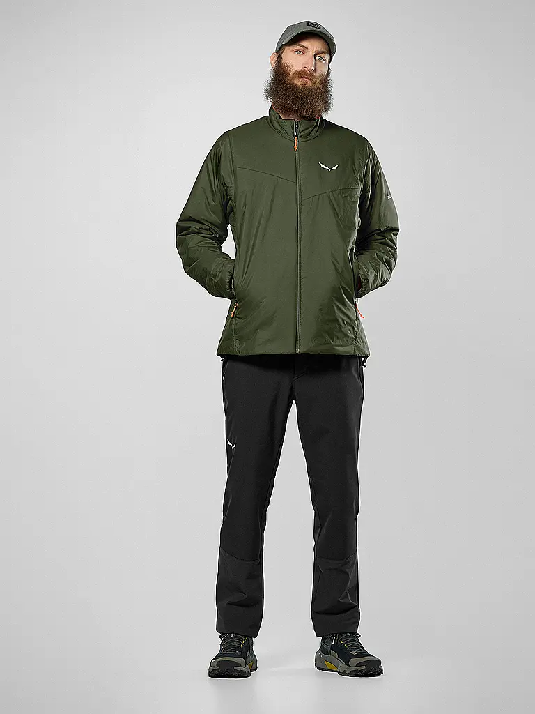 SALEWA | Veste Homme Puez Catinaccio 2 Tirolwool® | Olive