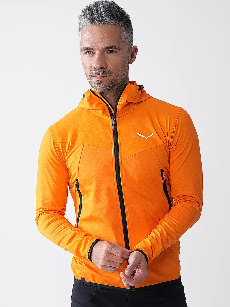 SALEWA | Veste hybride homme Agner Polarlite Durastretch à capuche |