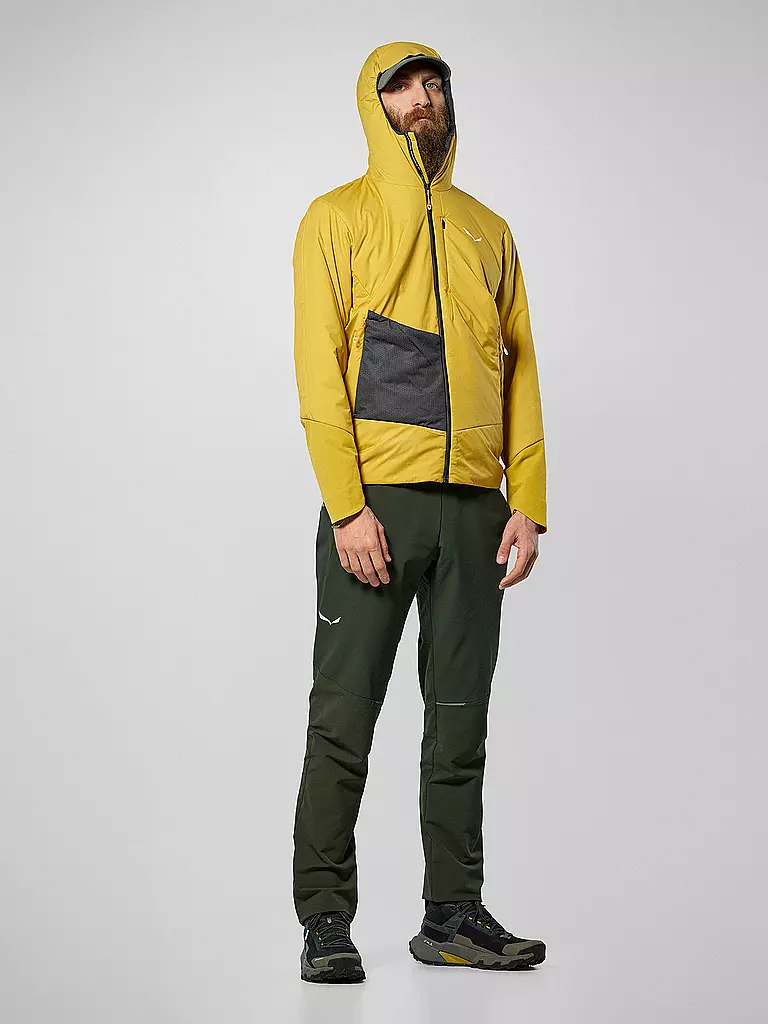 SALEWA | Veste hybride homme Pedroc TQ Air à capuche | Or