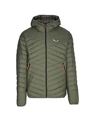 SALEWA | Veste isolante à capuche en duvet RDS Brenta pour homme | Olive