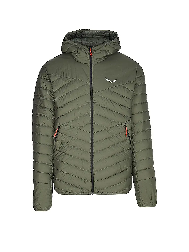 SALEWA | Veste isolante à capuche en duvet RDS Brenta pour homme | Olive