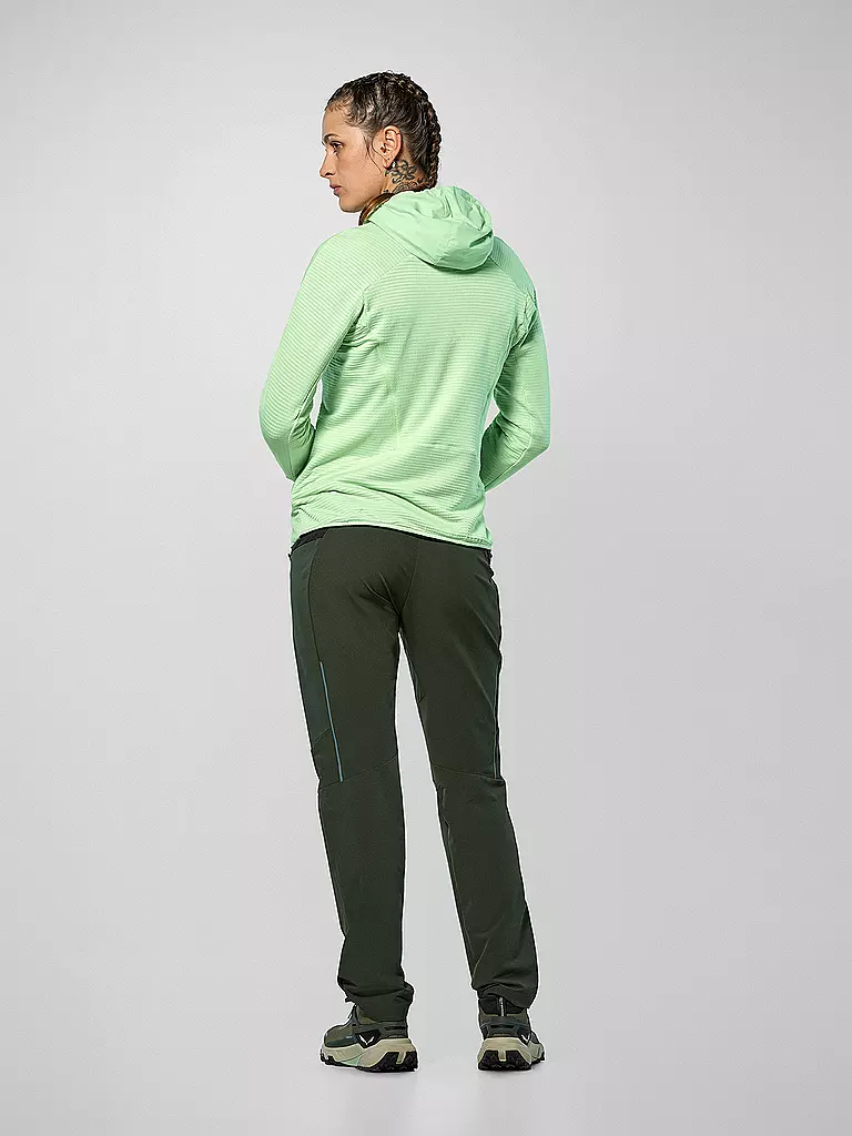 SALEWA | Veste polaire à capuche coupe-vent Pedroc PL pour femme |