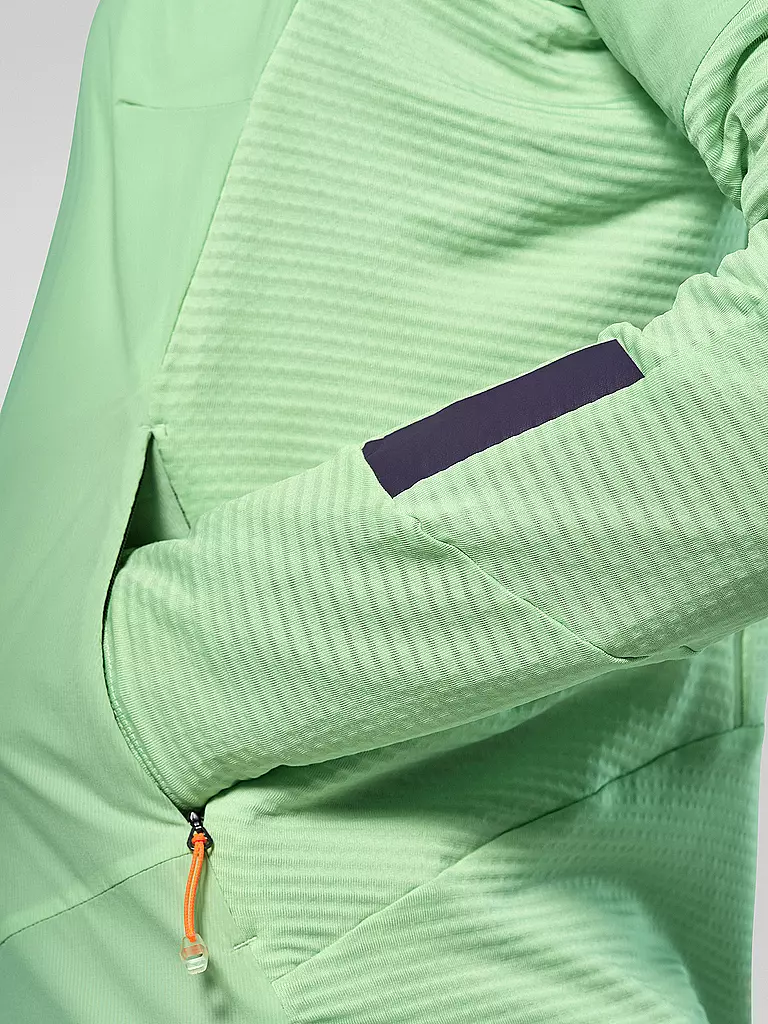 SALEWA | Veste polaire à capuche coupe-vent Pedroc PL pour femme |