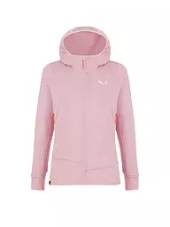 SALEWA | Veste polaire de randonnée pour femme Puez Polarlite à capuche | Rose