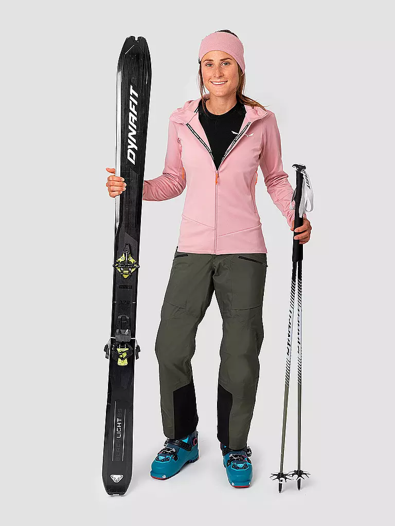 SALEWA | Veste polaire de randonnée pour femme Puez Polarlite à capuche |