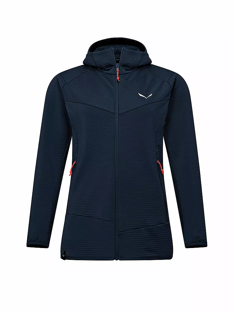 SALEWA | Veste polaire femme Puez Altavia Polarlite à capuche | Bleu foncé