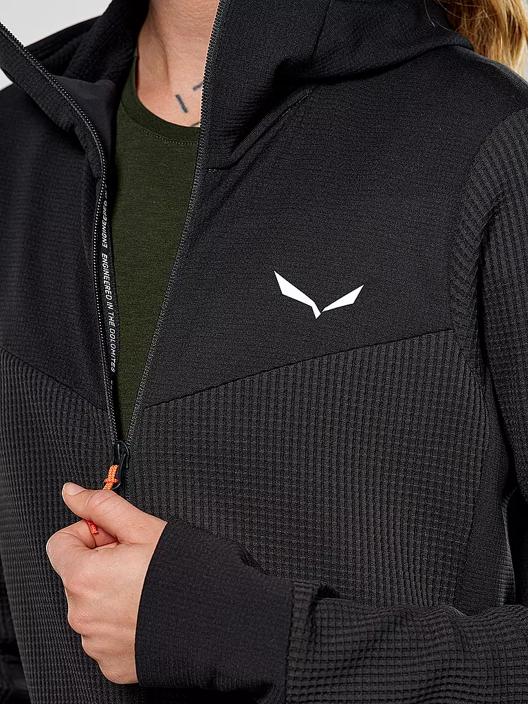 SALEWA | Veste polaire femme Puez Waffle à capuche |