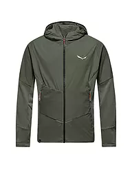 SALEWA | Veste polaire homme Pedroc PL Wind Hoodie | Olive