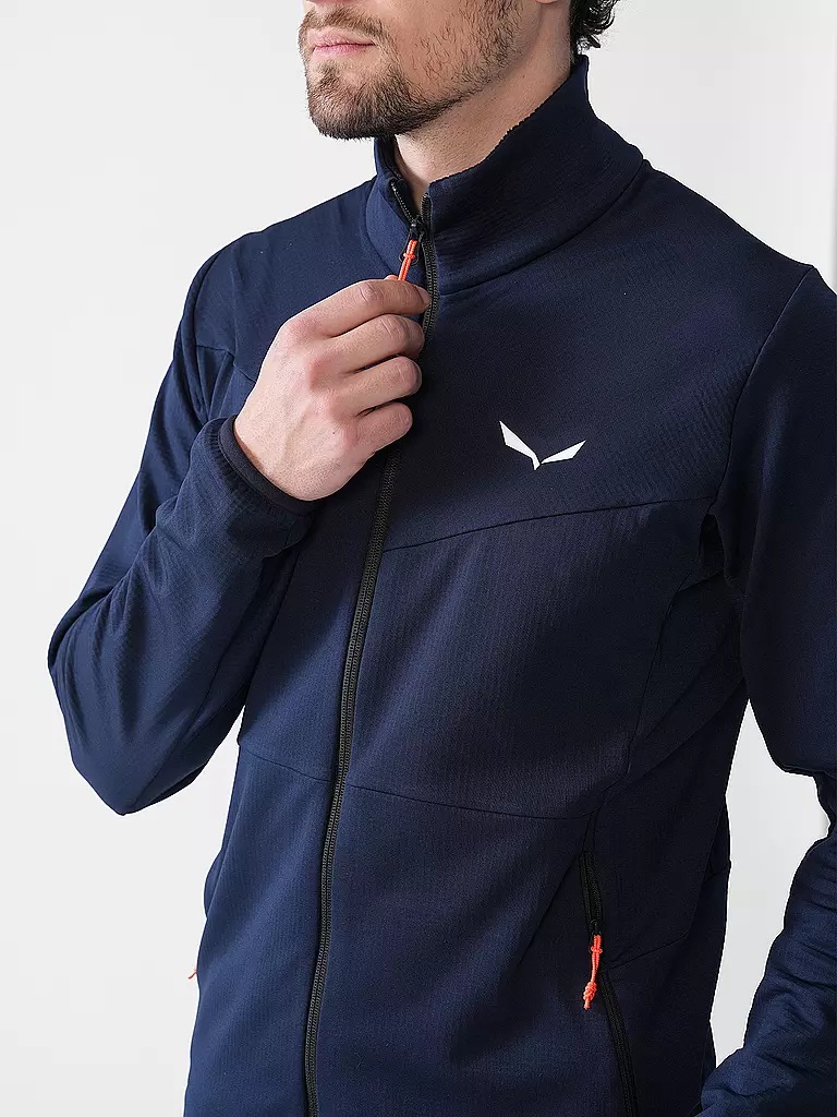 SALEWA | Veste polaire homme Puez Cammino Polarlite | Bleu foncé