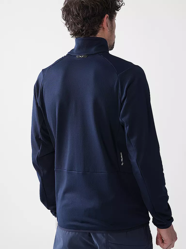 SALEWA | Veste polaire homme Puez Cammino Polarlite | Bleu foncé
