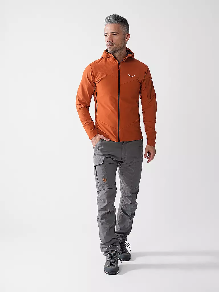 SALEWA | Veste softshell homme Agner Durastretch | Orange