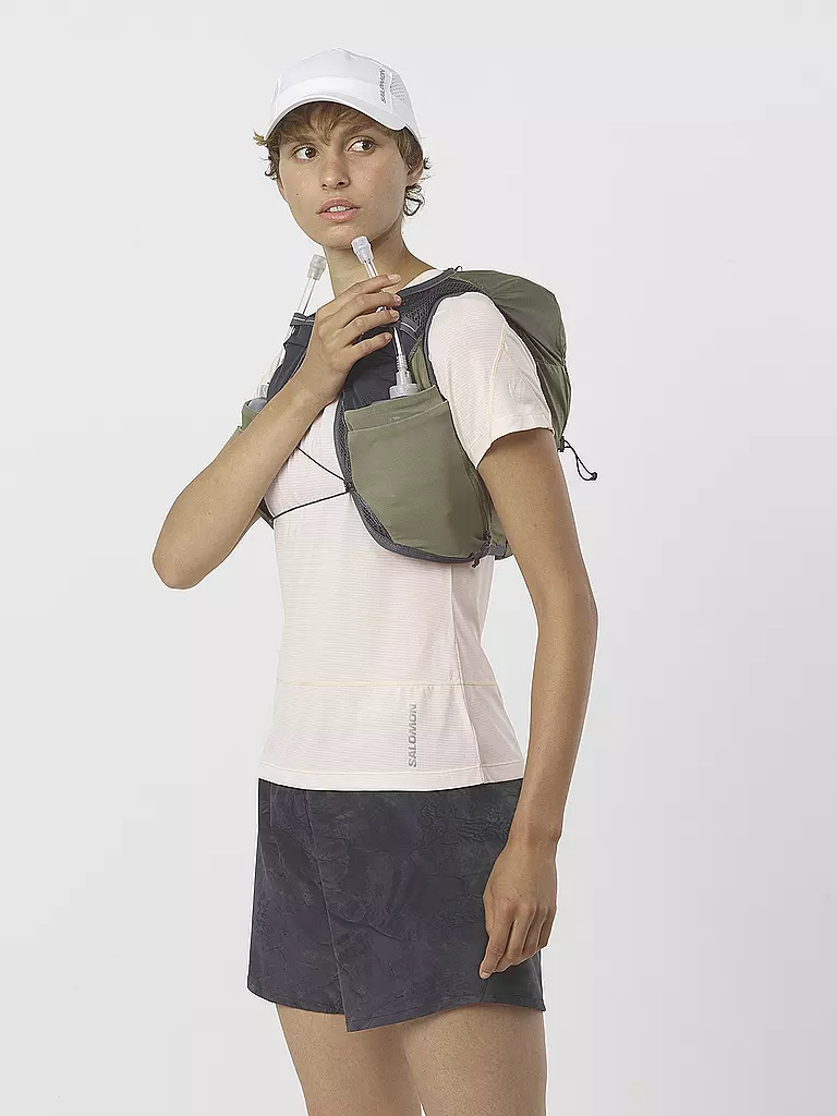 SALOMON | Damen Trinkweste Active Skin 8 mit Flasks | Vert