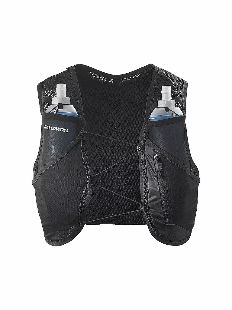 SALOMON | Gilet d'hydratation Active Skin 4 Set | Noir