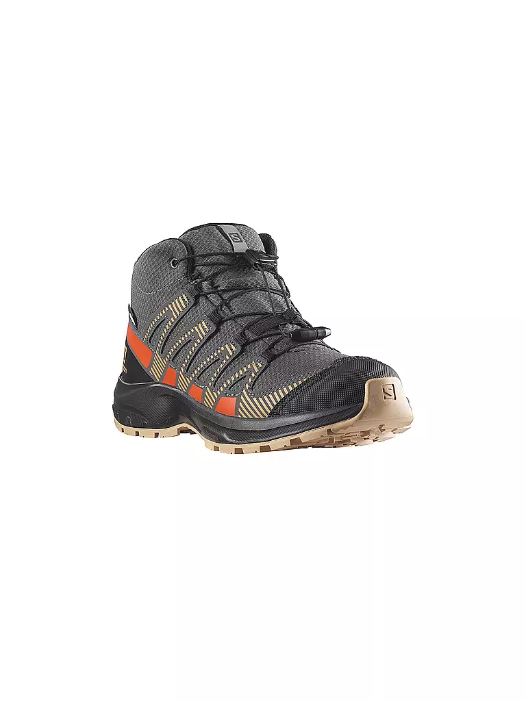 SALOMON | Kinder Wanderschuhe XA Pro V8 Mid CSWP | Gris