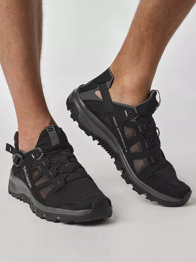 SALOMON | Sandales de randonnée pour homme TECHAMPHIBIAN 5 | Noir