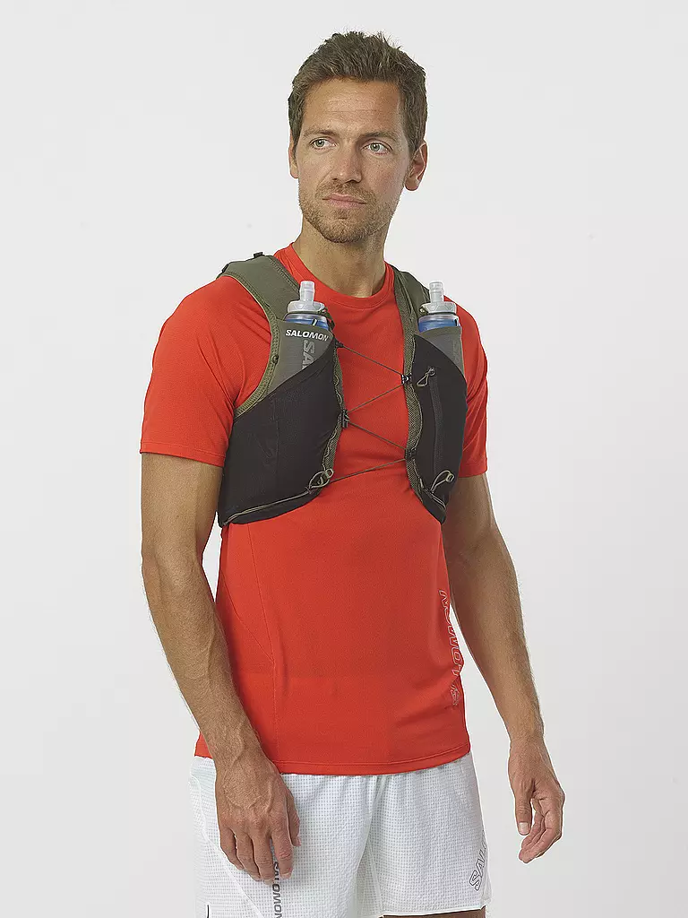 SALOMON | Trinkweste mit Flasks Adv Skin 5L | Olive