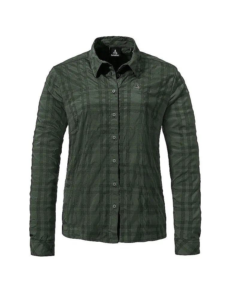 SCHÖFFEL | Blouse Yekuro pour femmes | Vert foncé