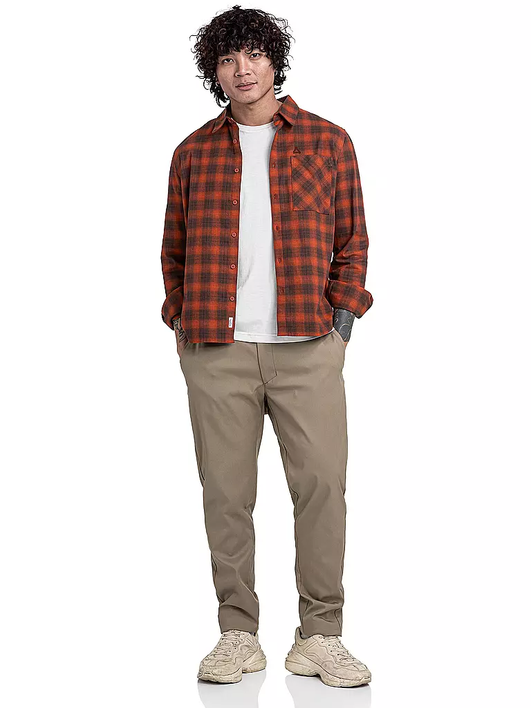 SCHÖFFEL | Chemise Kleion pour homme | Rouge