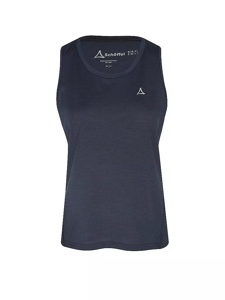SCHÖFFEL | Débardeur de sport Circ Tauron pour femmes | Bleu foncé