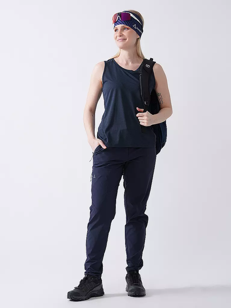 SCHÖFFEL | Débardeur de sport Circ Tauron pour femmes | Bleu foncé