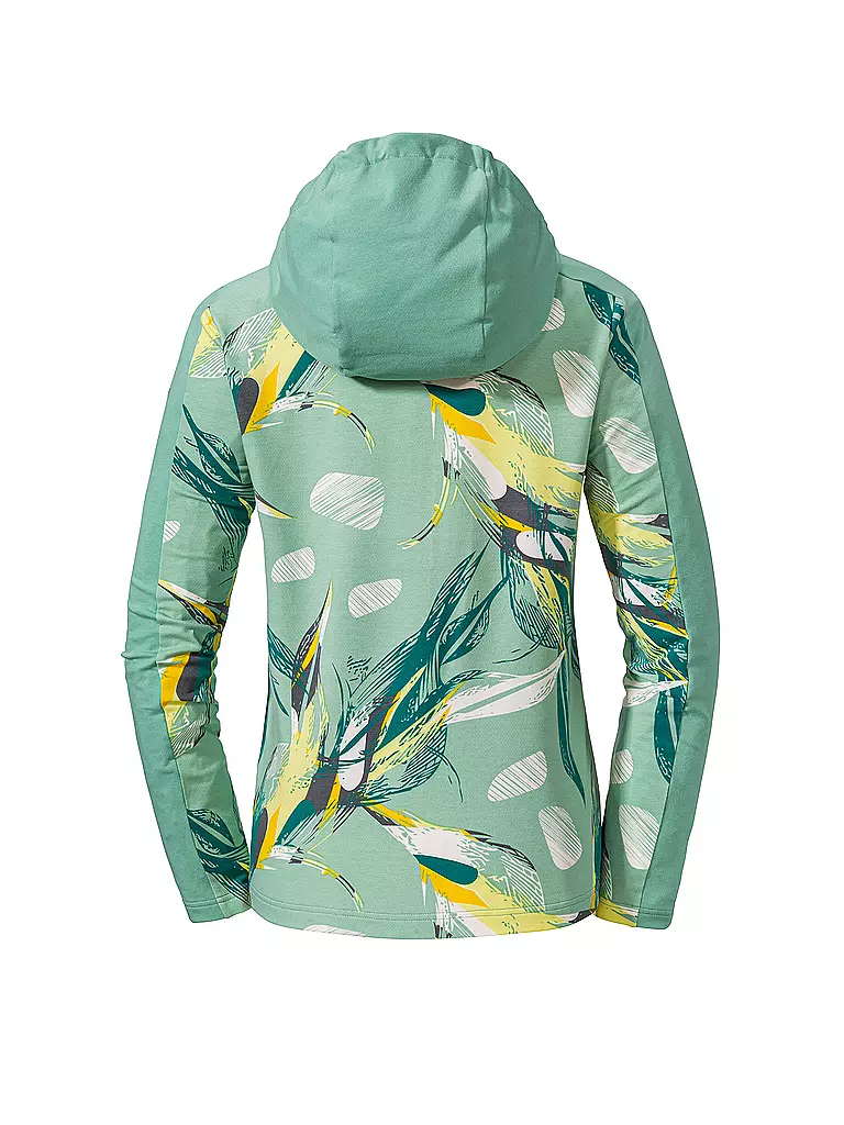 SCHÖFFEL | Damen Fleece Hoody Locarno L | Menthe