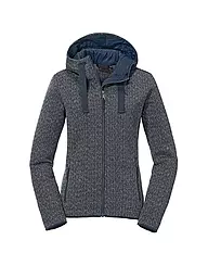 SCHÖFFEL | Damen Fleecejacke Aurora L Hoodie | Bleu foncé