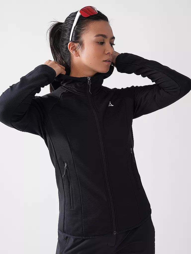 SCHÖFFEL | Damen Fleecejacke Cascata Hoodie |